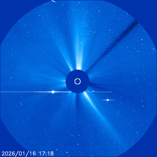 LASCO C3 Coronagraph Image