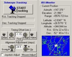 En developpement, ISS Tracking pour suivre les satellites et ISS