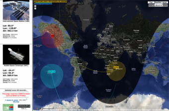 Google Map Satellite Trace Position Visibilit�
