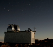 BRT Observatory At Night