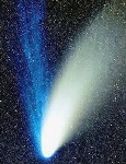 Hale-Bopp photographi�e le 27 mars 1997 par  Gerald Rhemann avec une chambre Schmidt de 255 mm f/1.7.