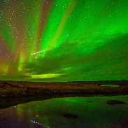 <font class="tempImageTitleThumbText">Meteor, Aurora, Mars</font><br>Ireneusz Nowak<br>Nov 27 8:48pm<br>near Blafell Mountain, Iceland
